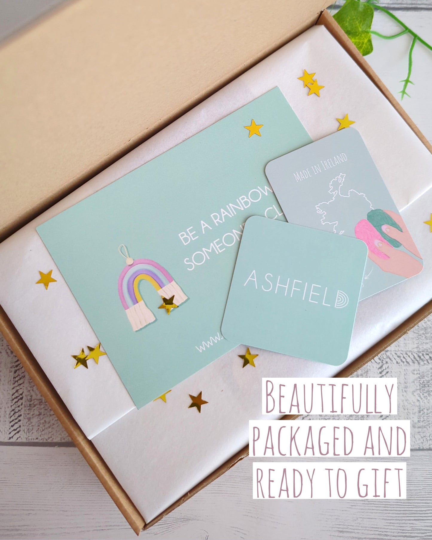 'Bluebird' Rainbow Wall Hanging