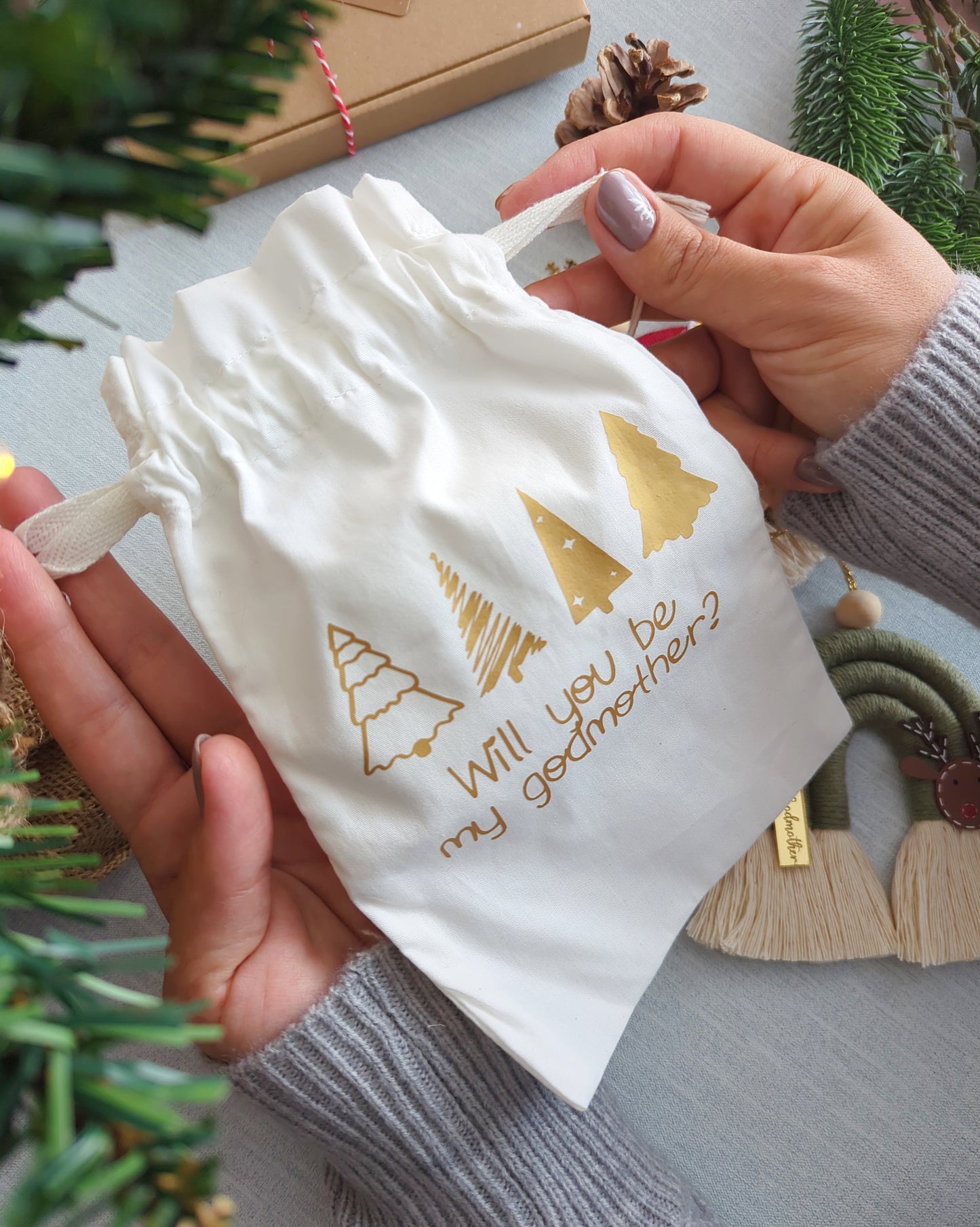 Godmother Proposal Gift Set