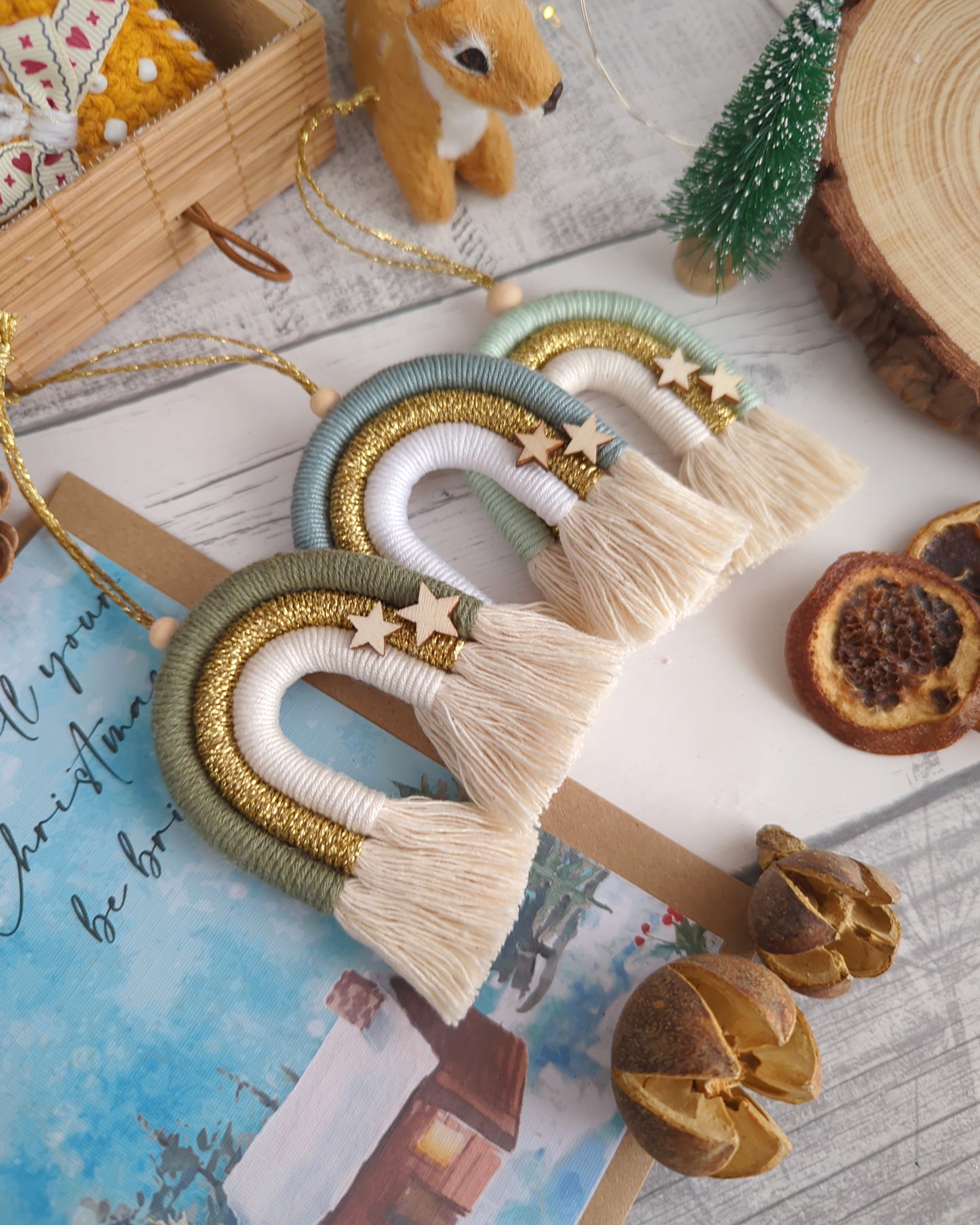 Mini rainbows - Christmas ornaments