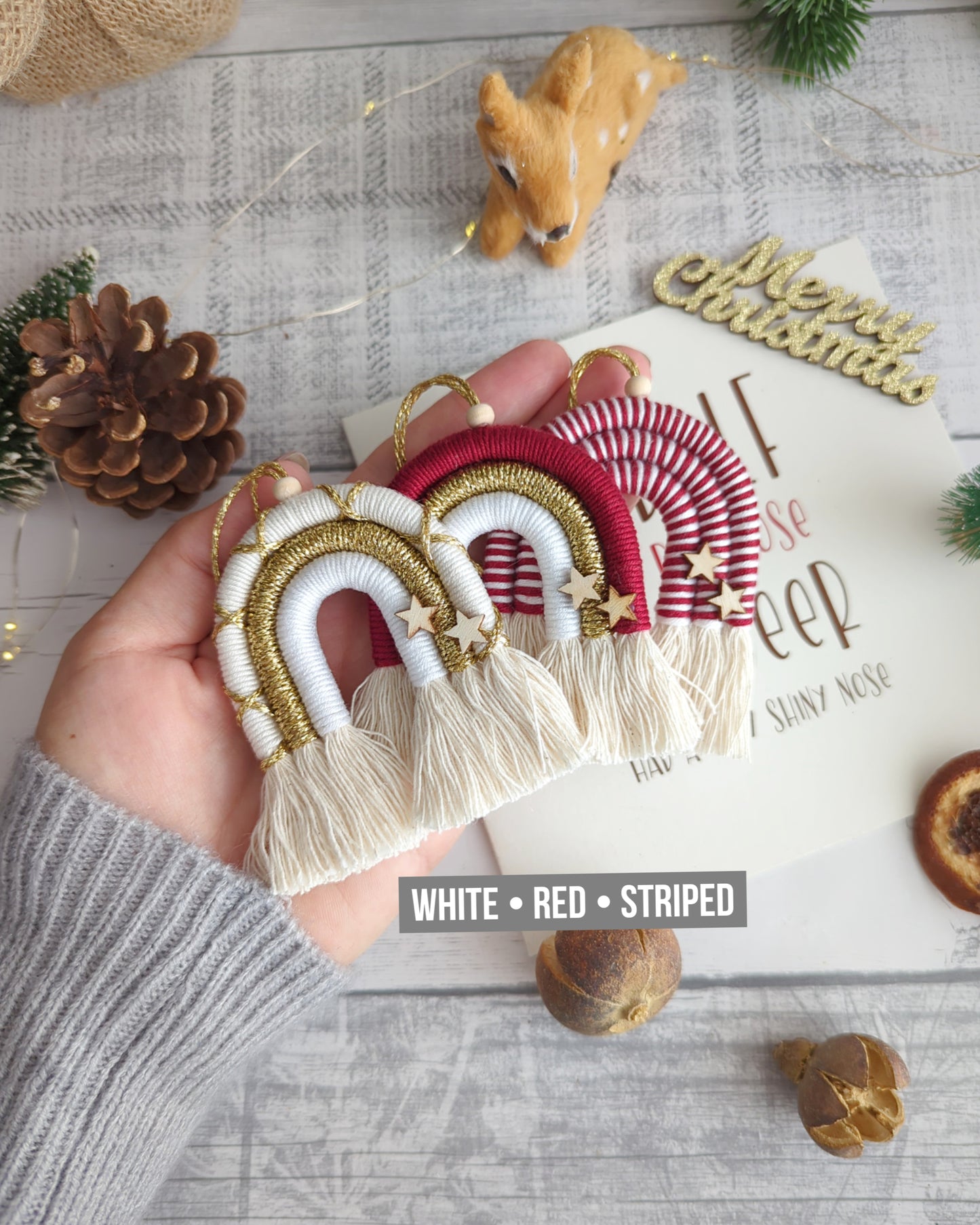 Mini rainbows - Christmas ornaments