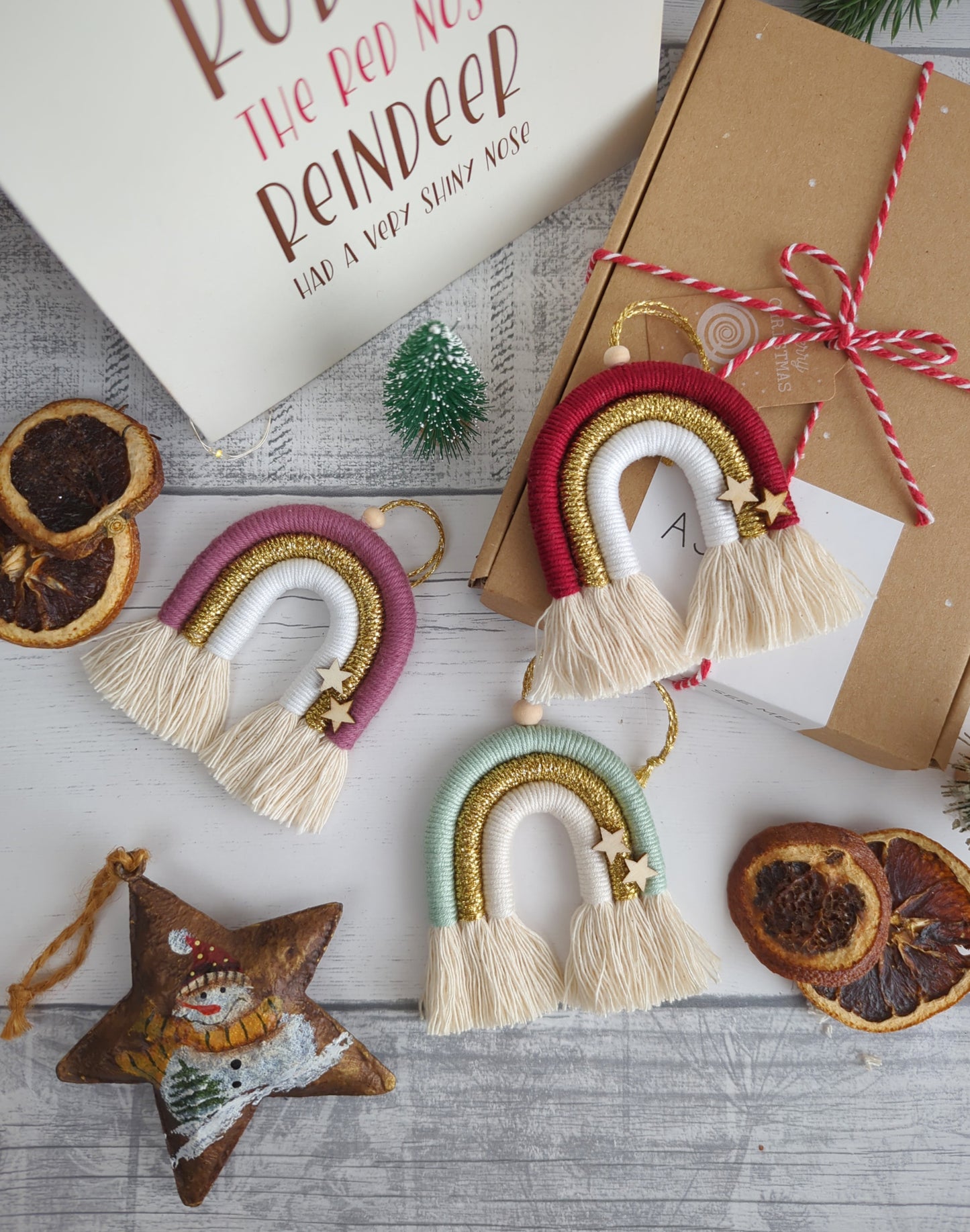 Mini rainbows - Christmas ornaments