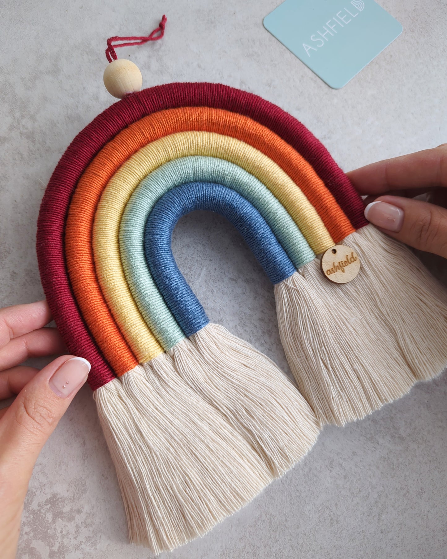 'The Classic' - Handmade Rainbow Wall Hanging