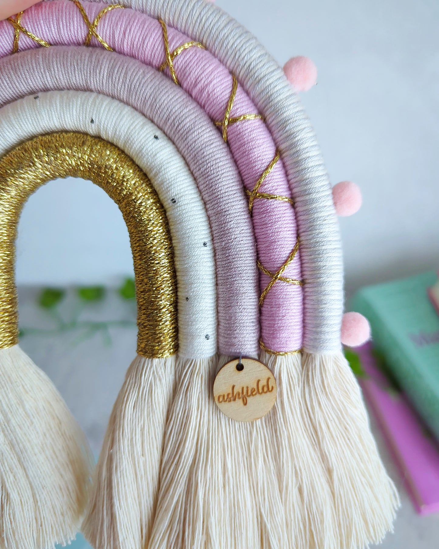 'Aurora' • Rainbow Wall Hanging