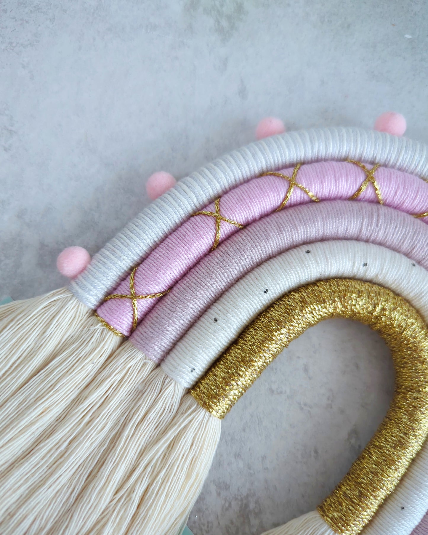 'Aurora' • Rainbow Wall Hanging