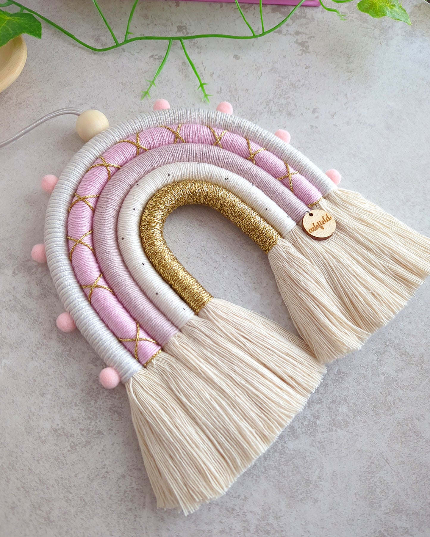 'Aurora' • Rainbow Wall Hanging