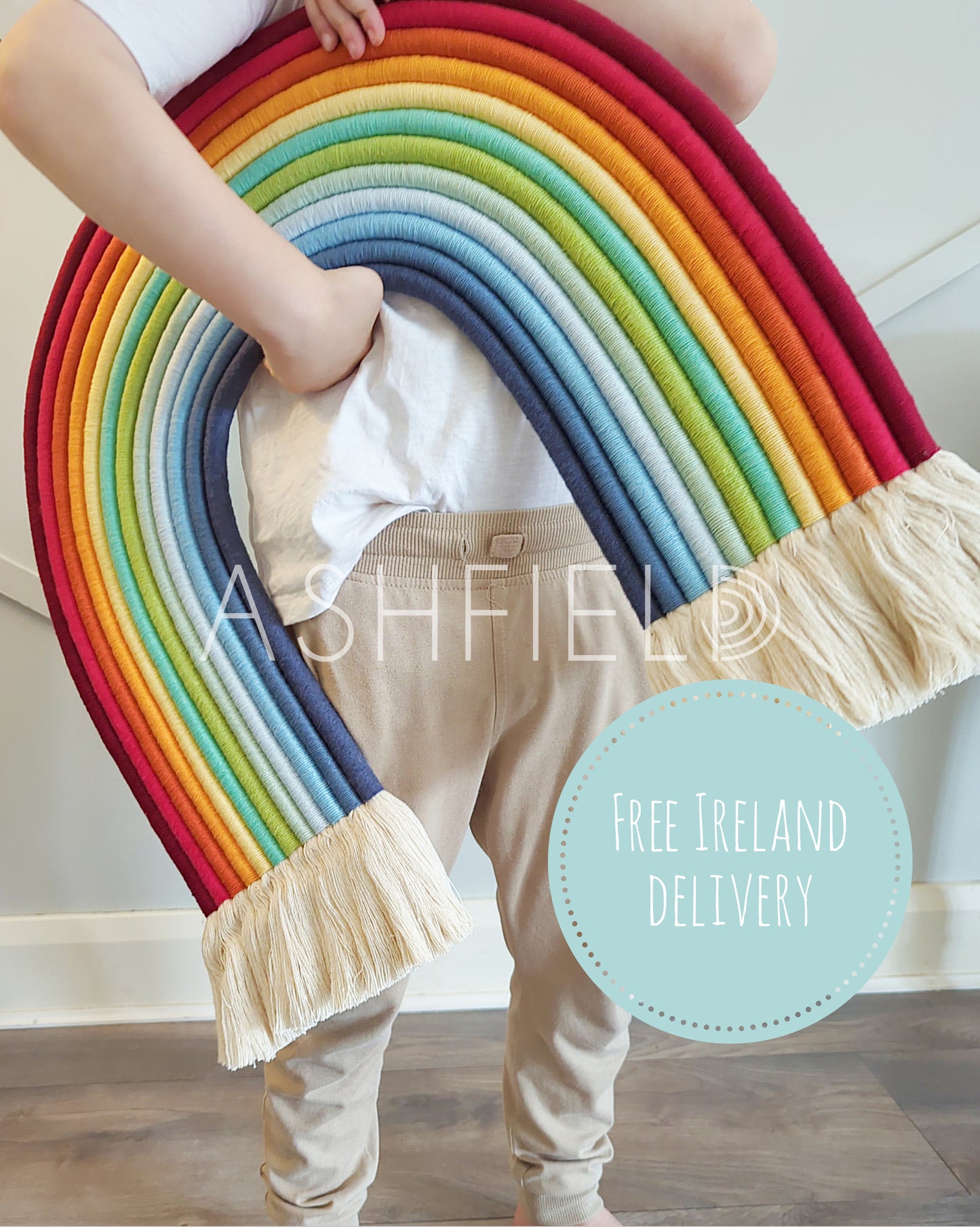 XXL Rainbow Wall Hanging