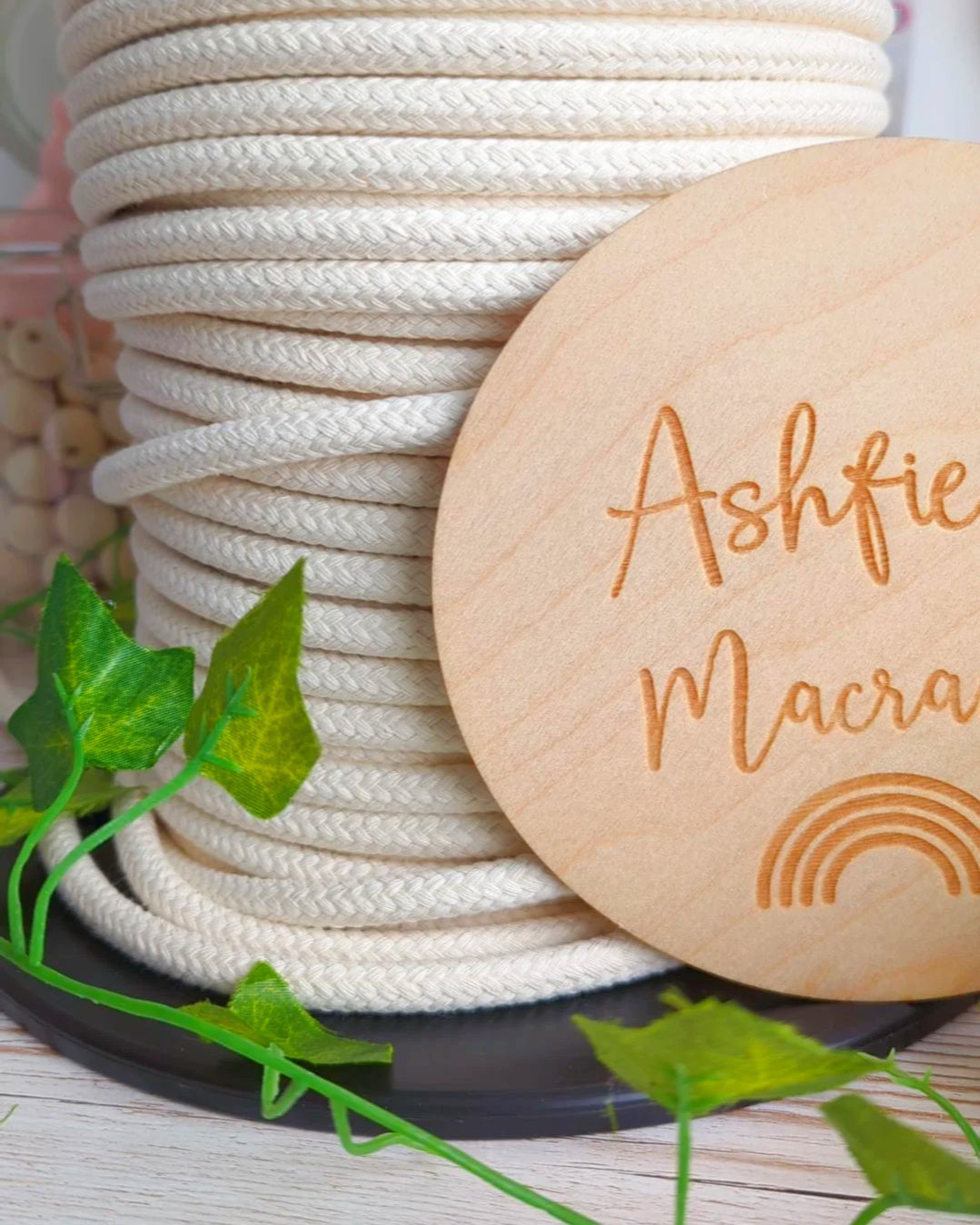 100% Cotton Cord - 6 mm