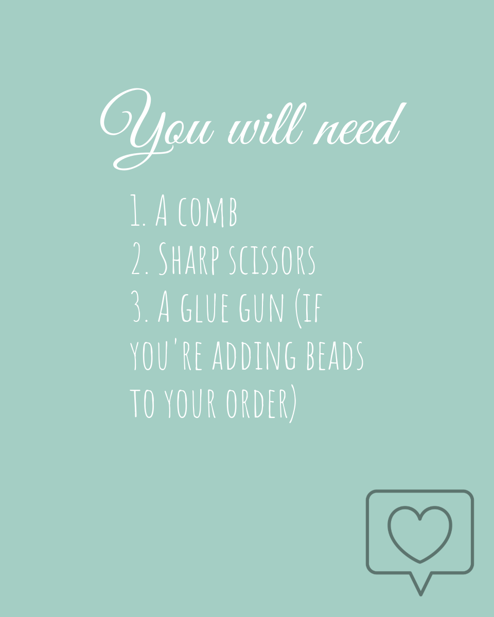 DIY KIT: Heart Keyring