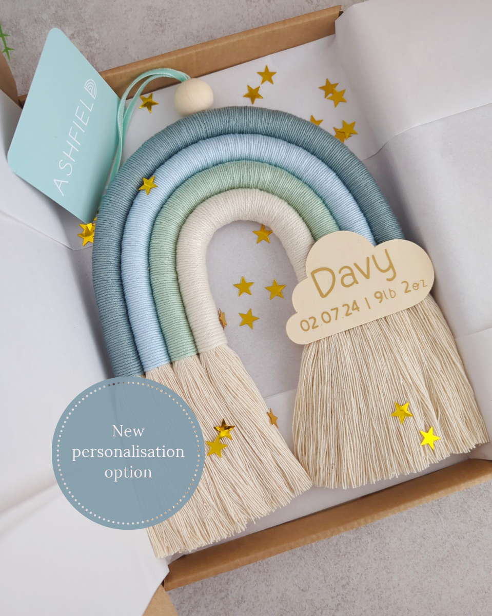 'Bluebird' Rainbow Wall Hanging