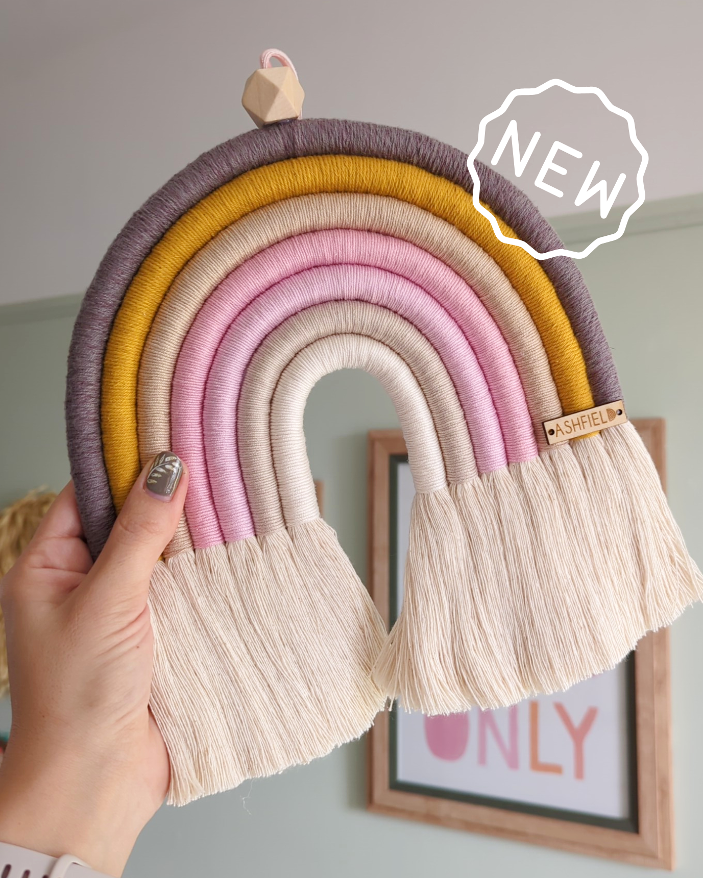 'Desert' | 7-Row Rainbow Wall Hanging