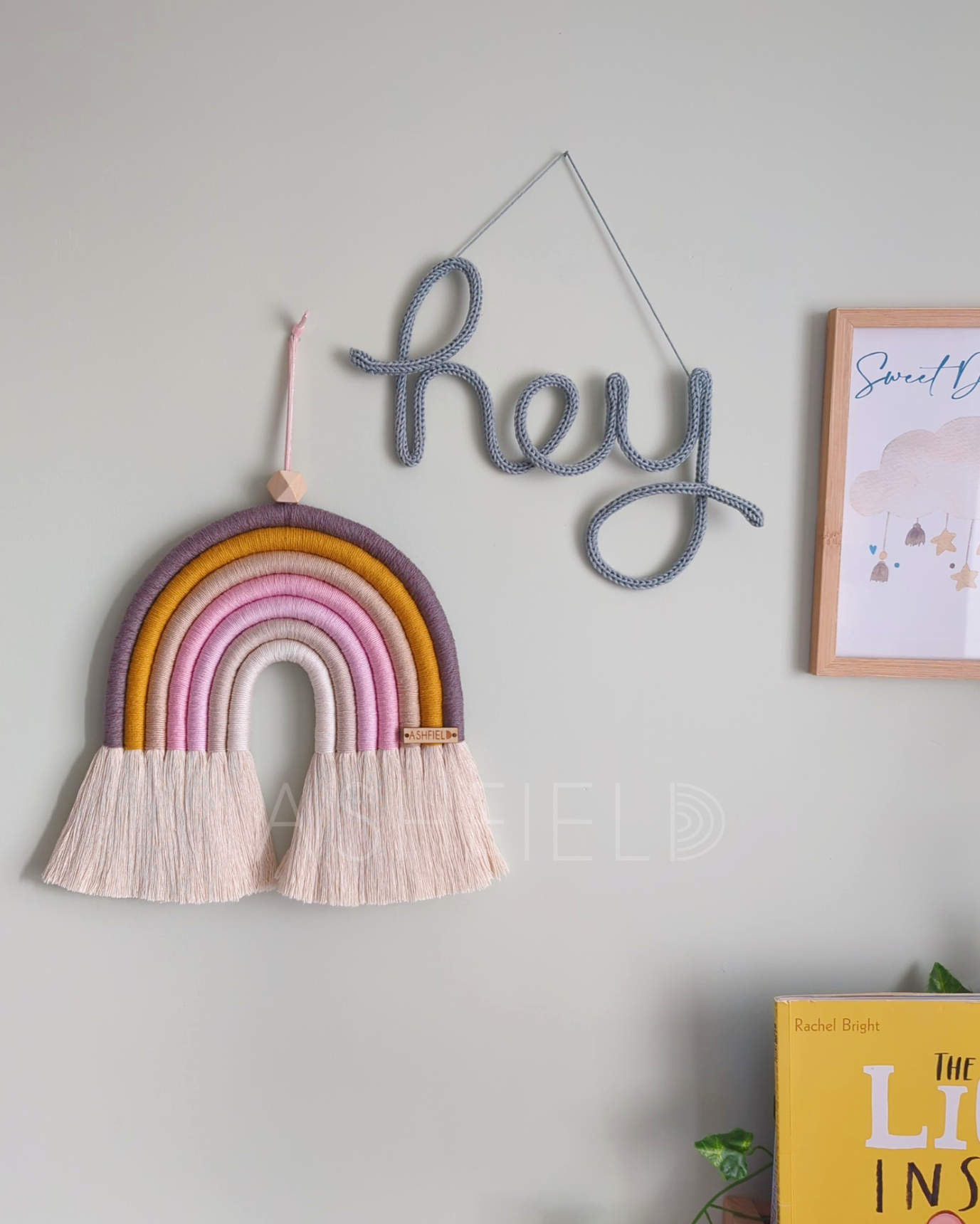 'Desert' | 7-Row Rainbow Wall Hanging