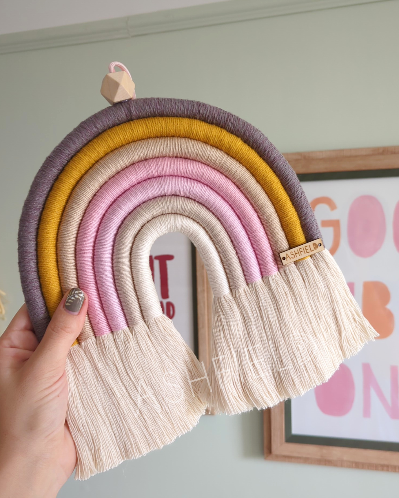 'Desert' | 7-Row Rainbow Wall Hanging