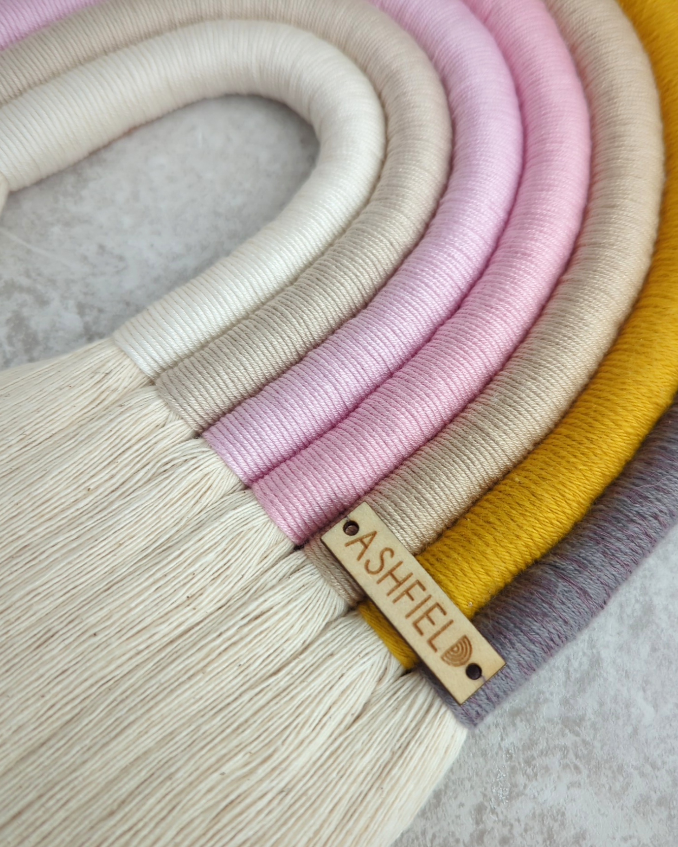 'Desert' | 7-Row Rainbow Wall Hanging