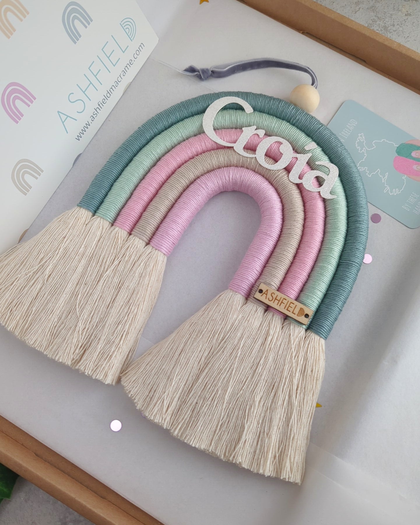 "Willow" Rainbow Wall Hanging