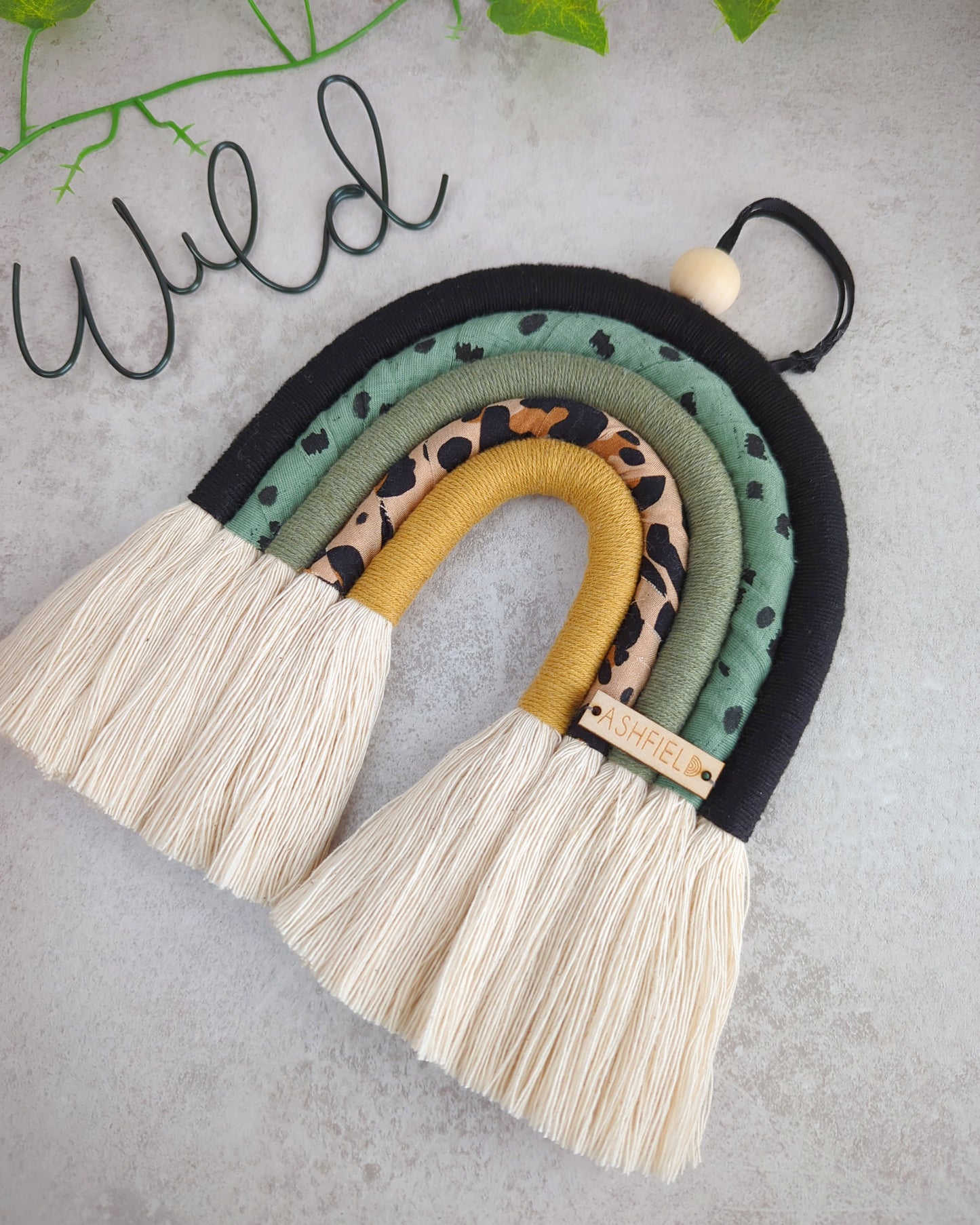 'Wilderness' Rainbow Wall Hanging