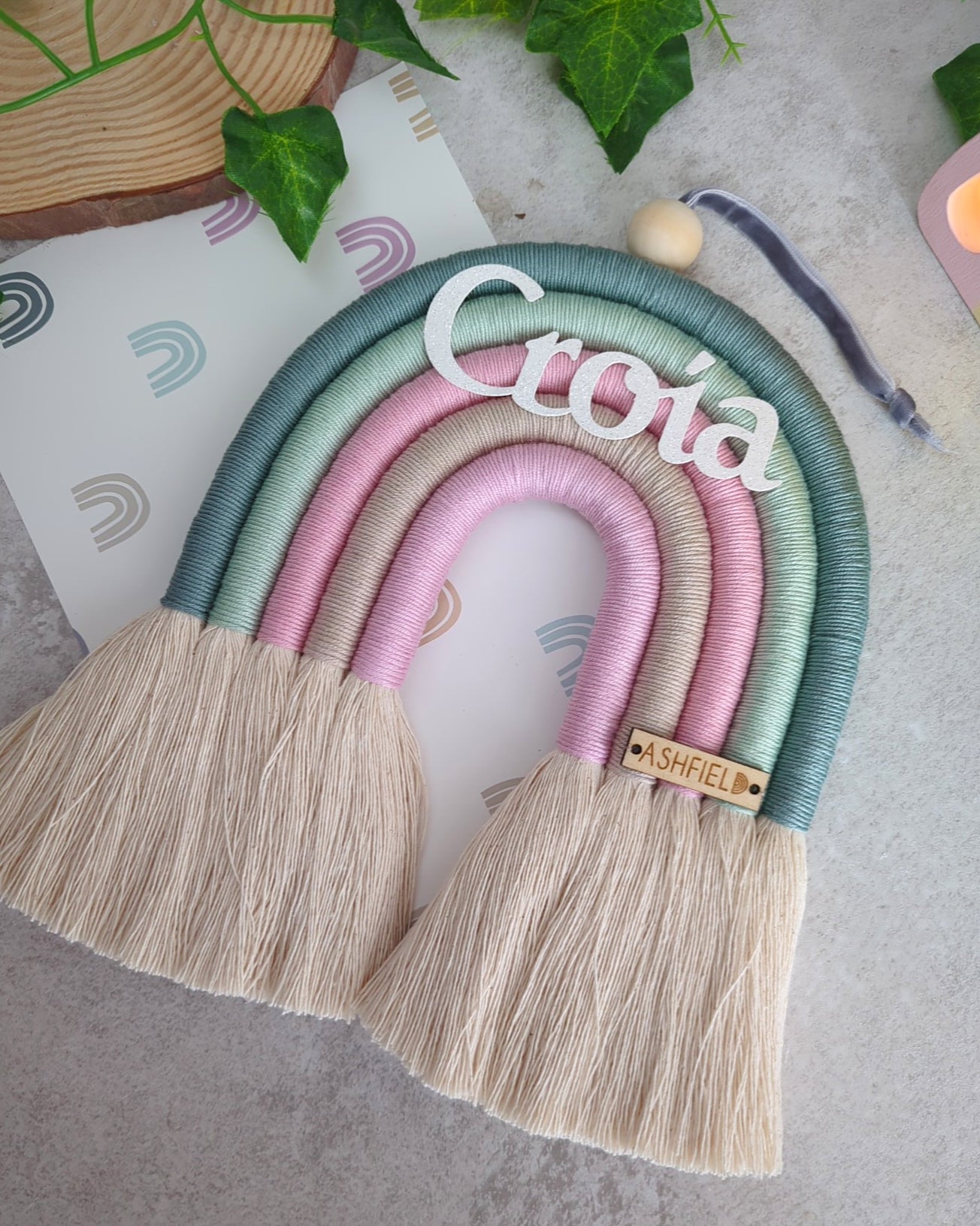 "Willow" Rainbow Wall Hanging