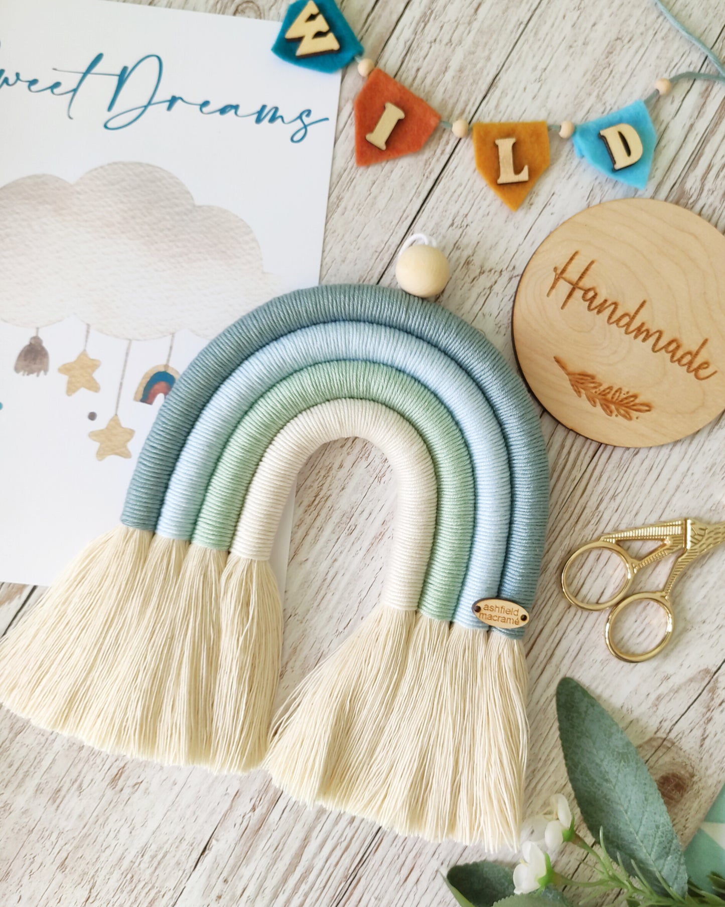'Atlantic' Rainbow Wall Hanging