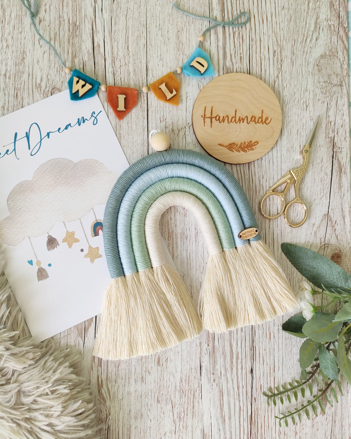 'Atlantic' Rainbow Wall Hanging