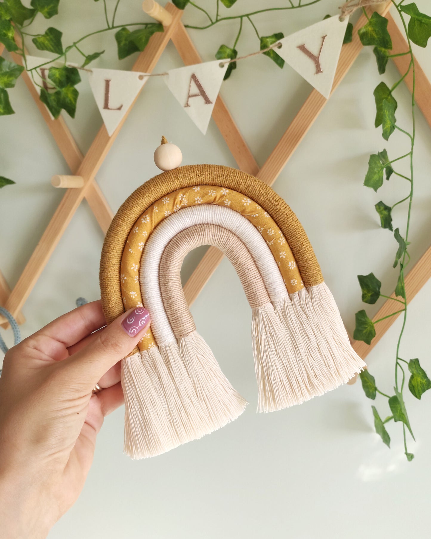 'Fall' Rainbow Wall Hanging