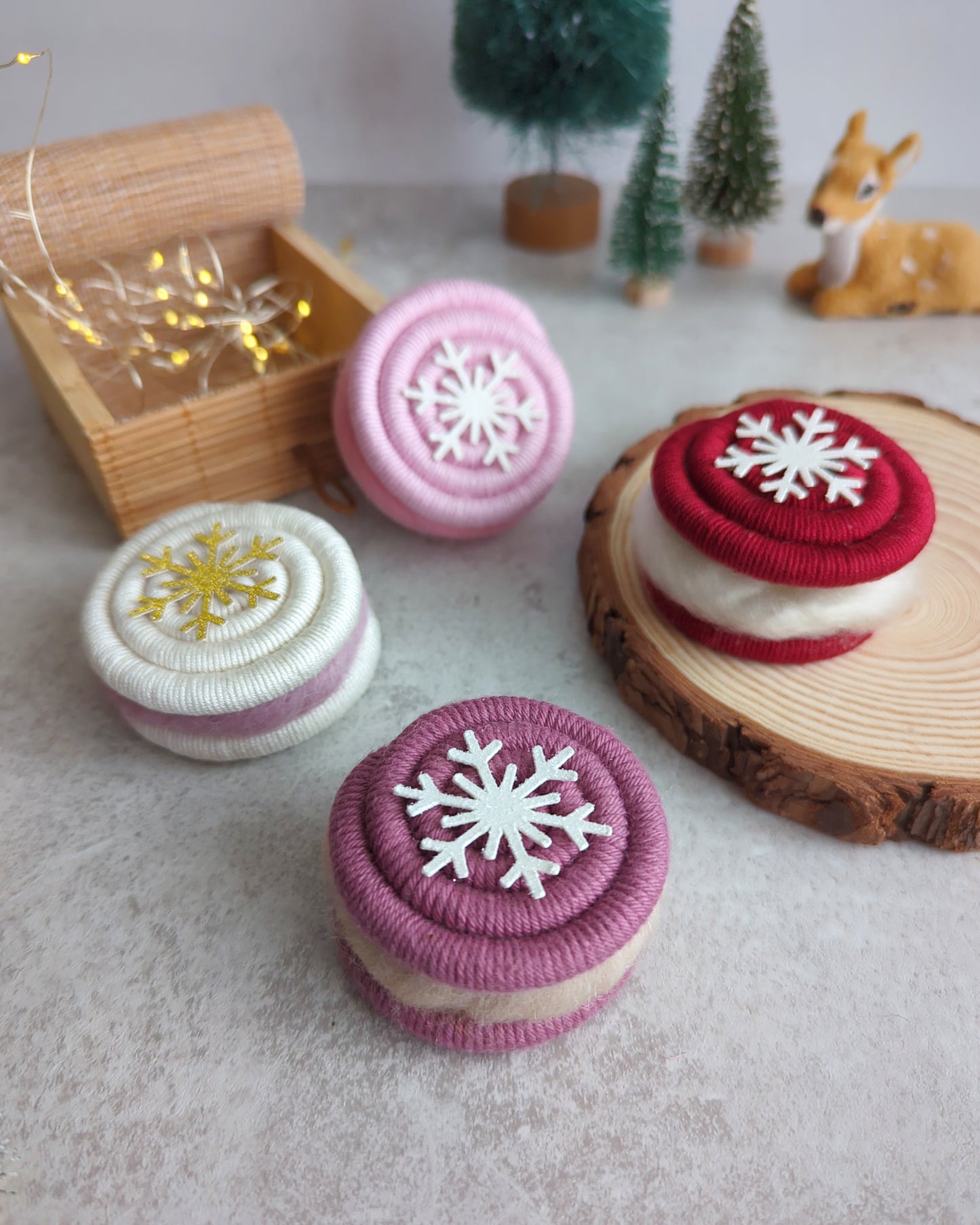 Macaron - Christmas Ornament