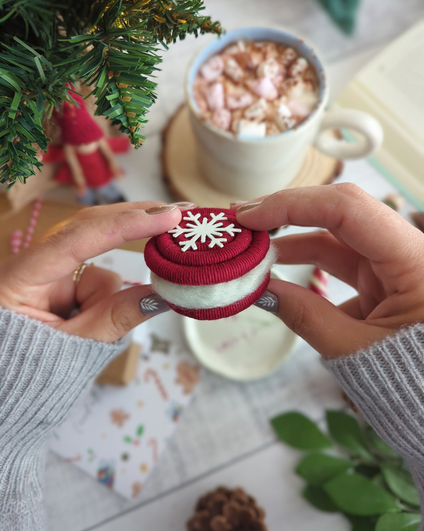 Macaron - Christmas Ornament