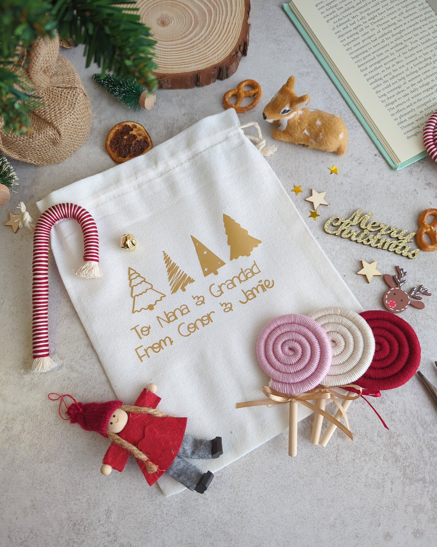 Personalised Gift Bag - Christmas