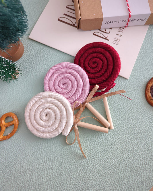 Lollipop Christmas Ornaments