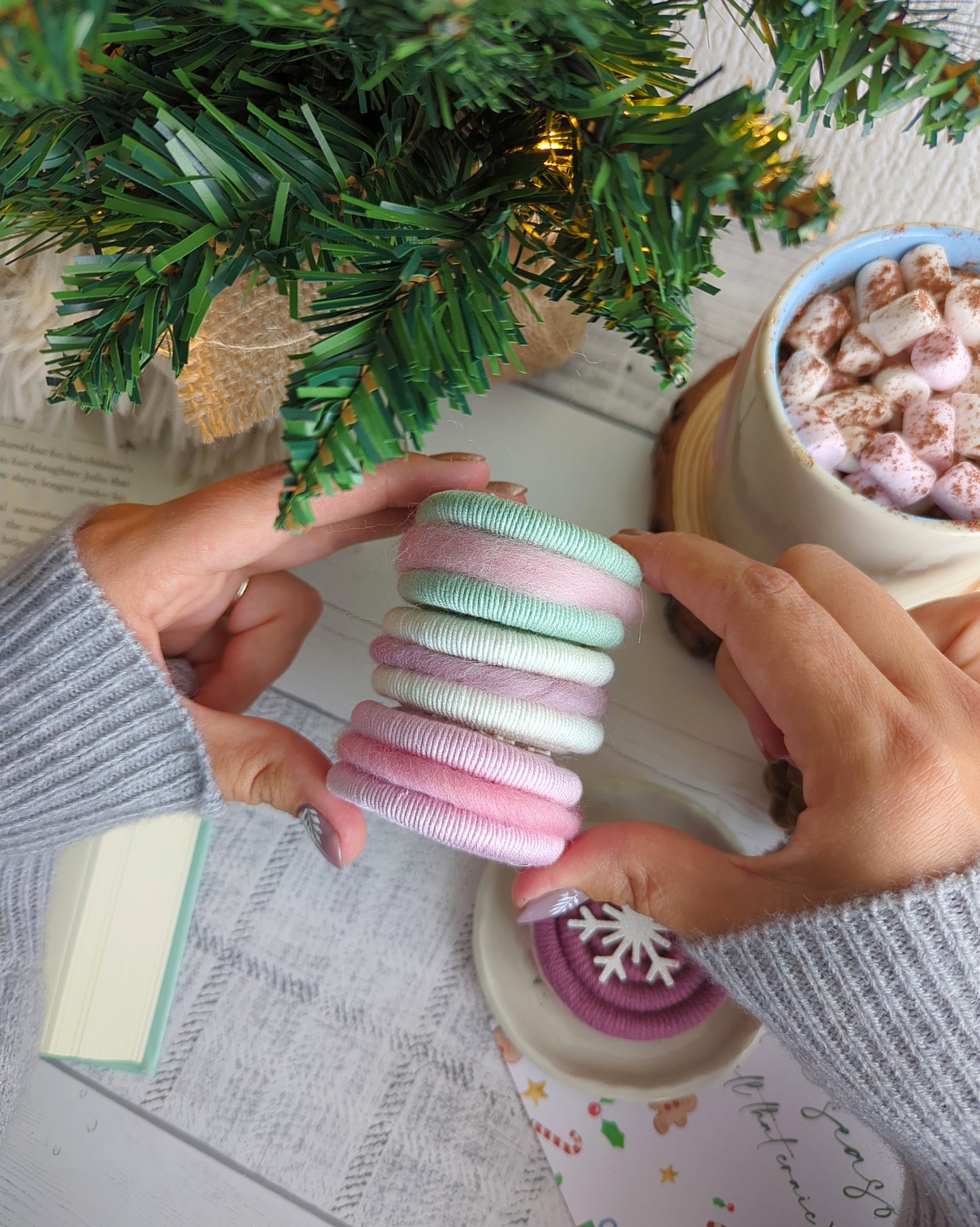 Macaron - Christmas Ornament