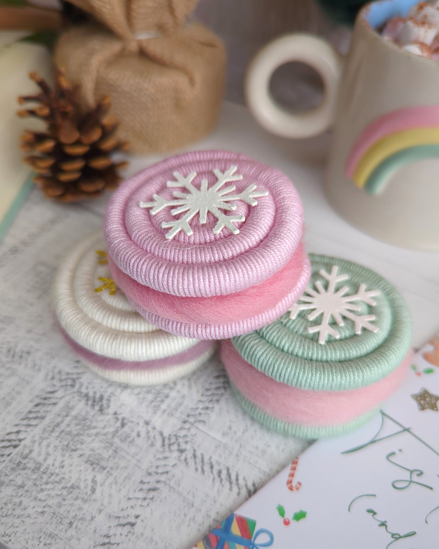 Macaron - Christmas Ornament