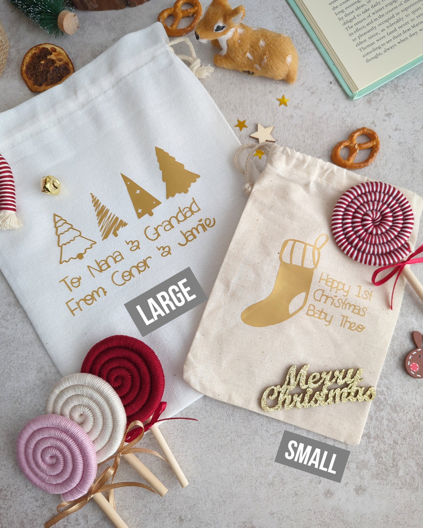 Personalised Gift Bag - Christmas