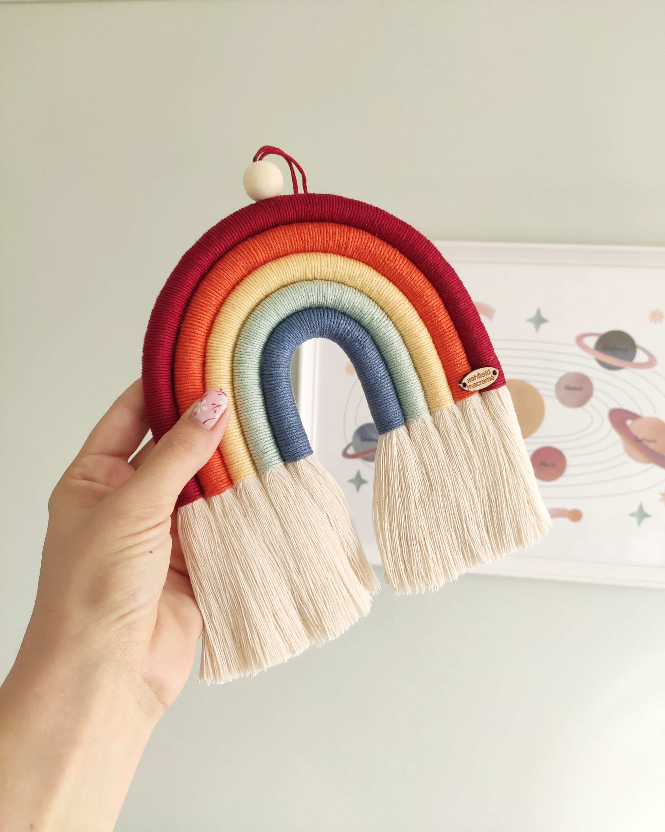 'The Classic' - Handmade Rainbow Wall Hanging