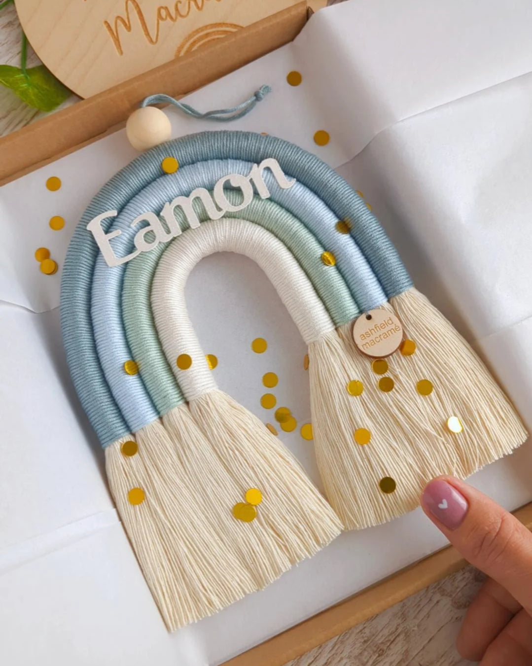 'Atlantic' Rainbow Wall Hanging