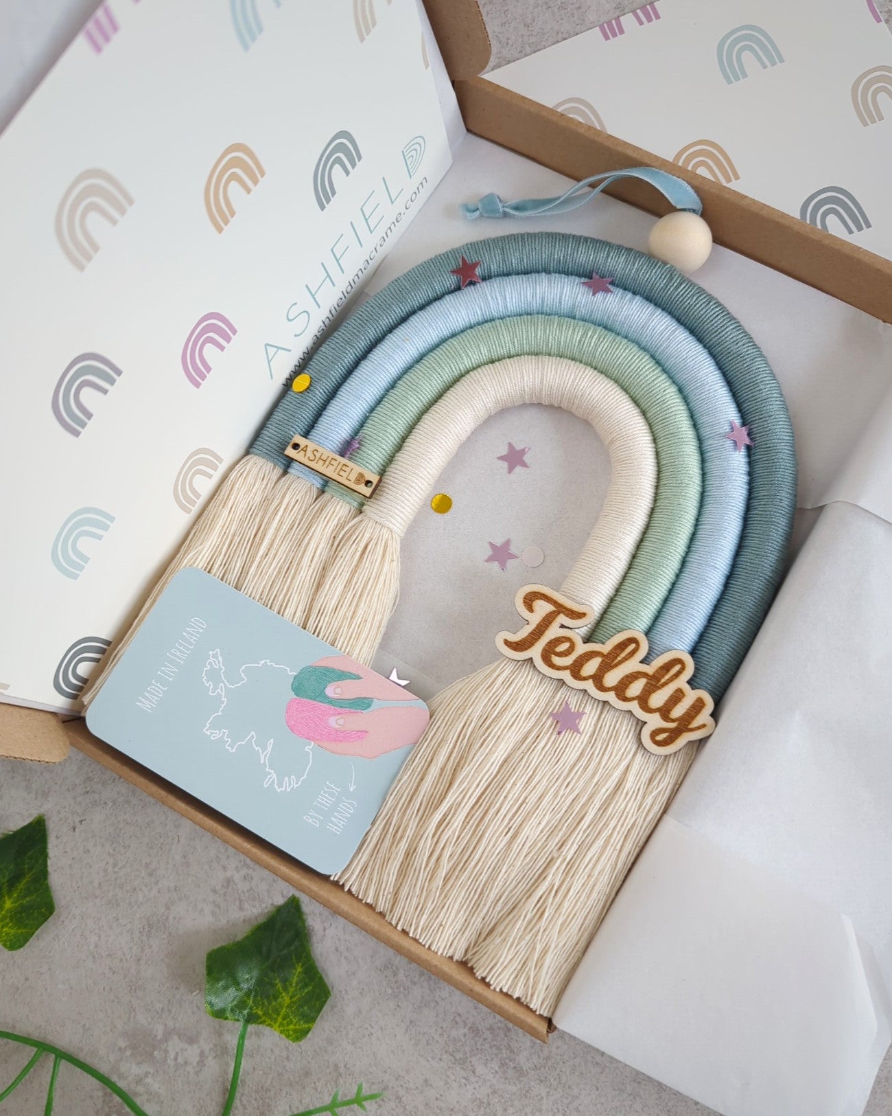 'Atlantic' Rainbow Wall Hanging