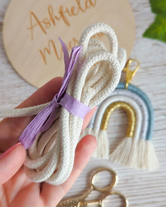 100% Cotton Cord - 6 mm