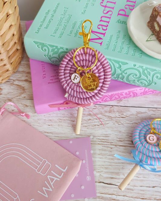 Lollipop keyrings - Teacher gift - Teacher/SNA/Lollipop Lady