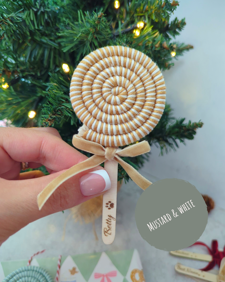 - LOLLIPOP ORNAMENT - 🍭 Personalised