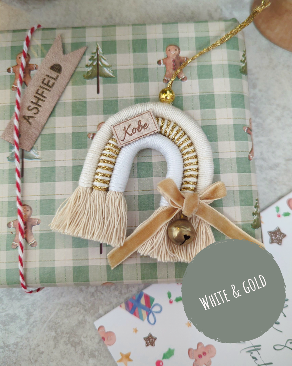 - MINI RAINBOW ORNAMENT -  🎄Personalised