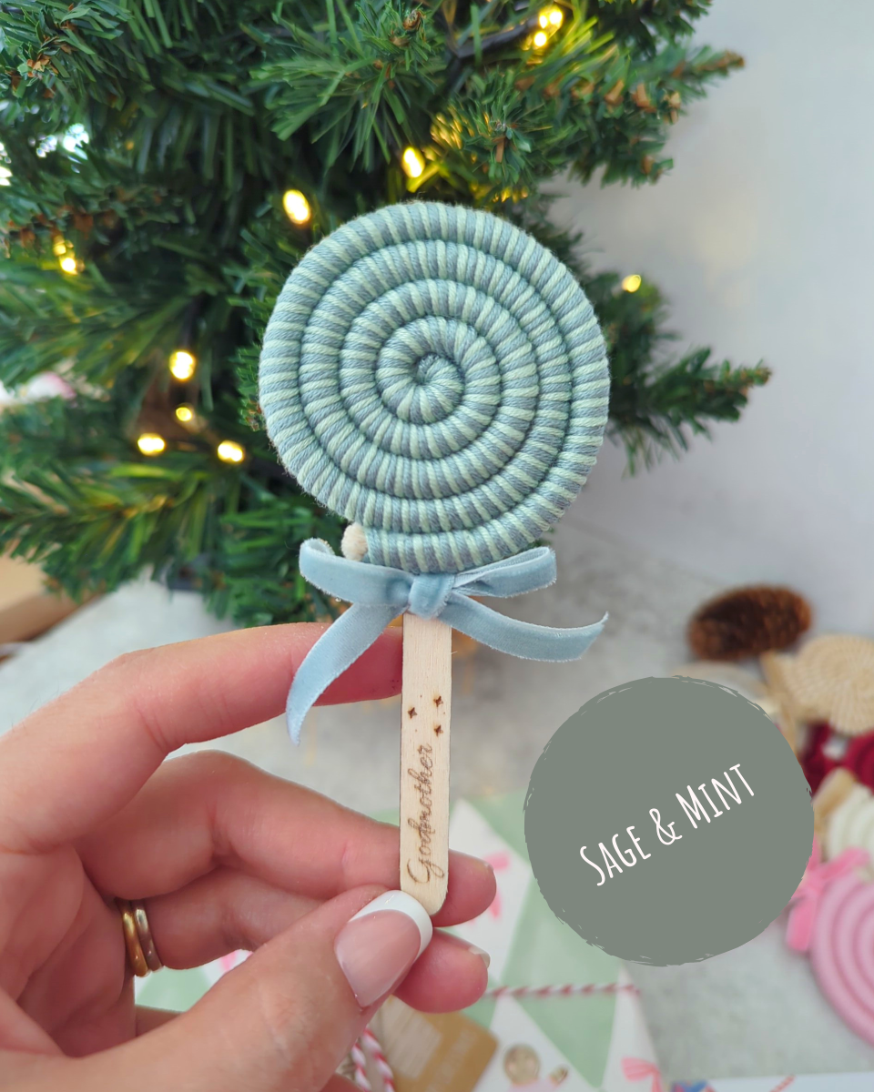 - LOLLIPOP ORNAMENT - 🍭 Personalised