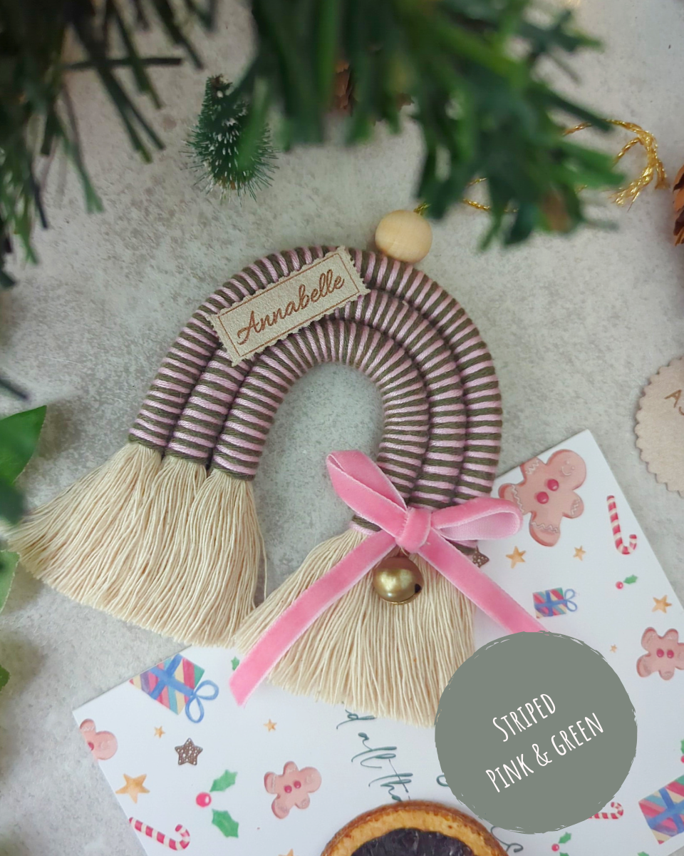 - LARGE RAINBOW ORNAMENT - 🦌 Personalised
