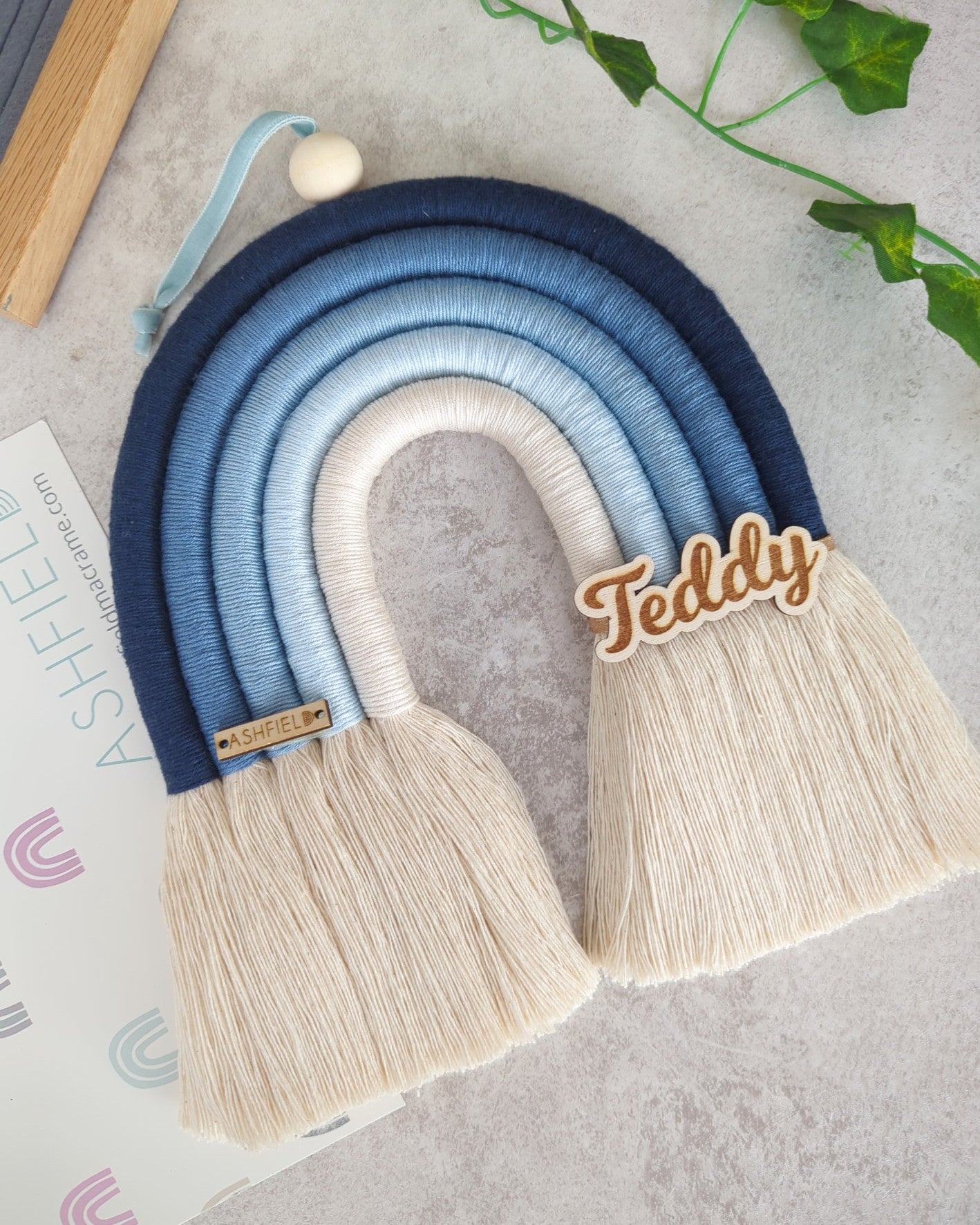 'Bluebird' Rainbow Wall Hanging