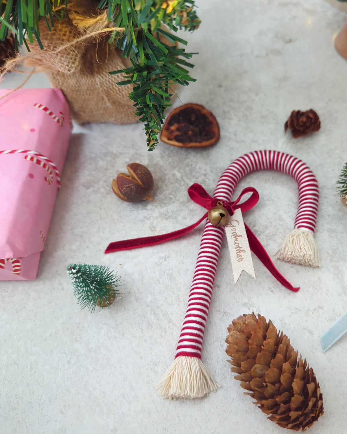 - LARGE CANDY CANE - 🎄 Personalised