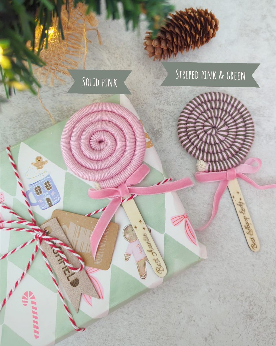 - LOLLIPOP ORNAMENT - 🍭 Personalised