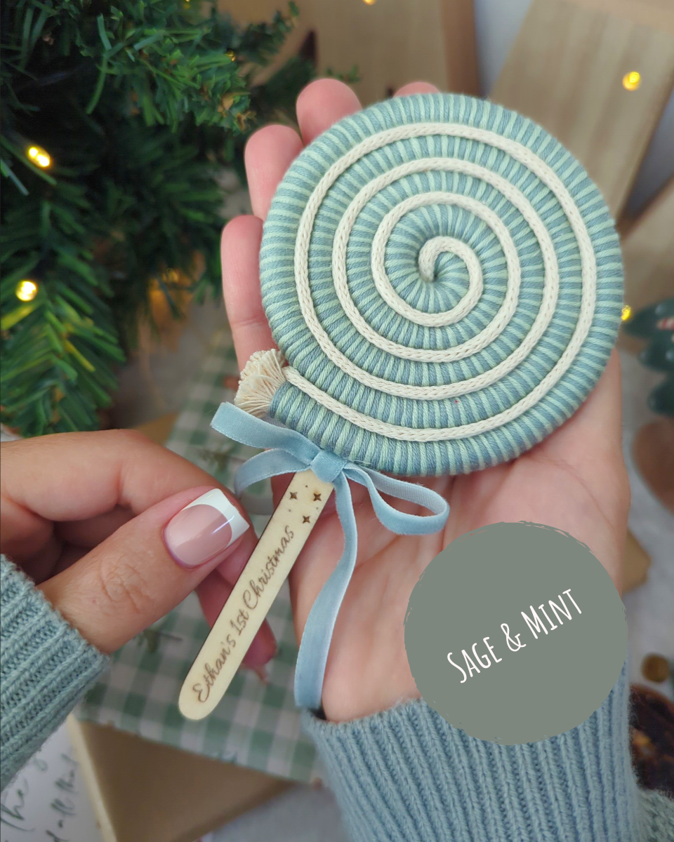 - LARGE LOLLIPOP ORNAMENT - 🍭 Personalised