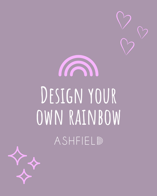 DESIGN YOUR RAINBOW WALL HANGING - CUSTOM COLOURS
