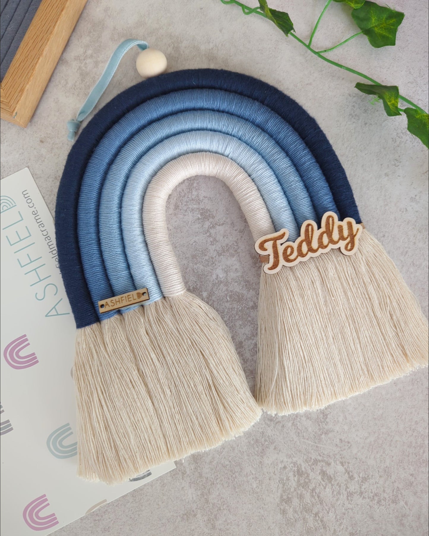 'Bluebird' Rainbow Wall Hanging