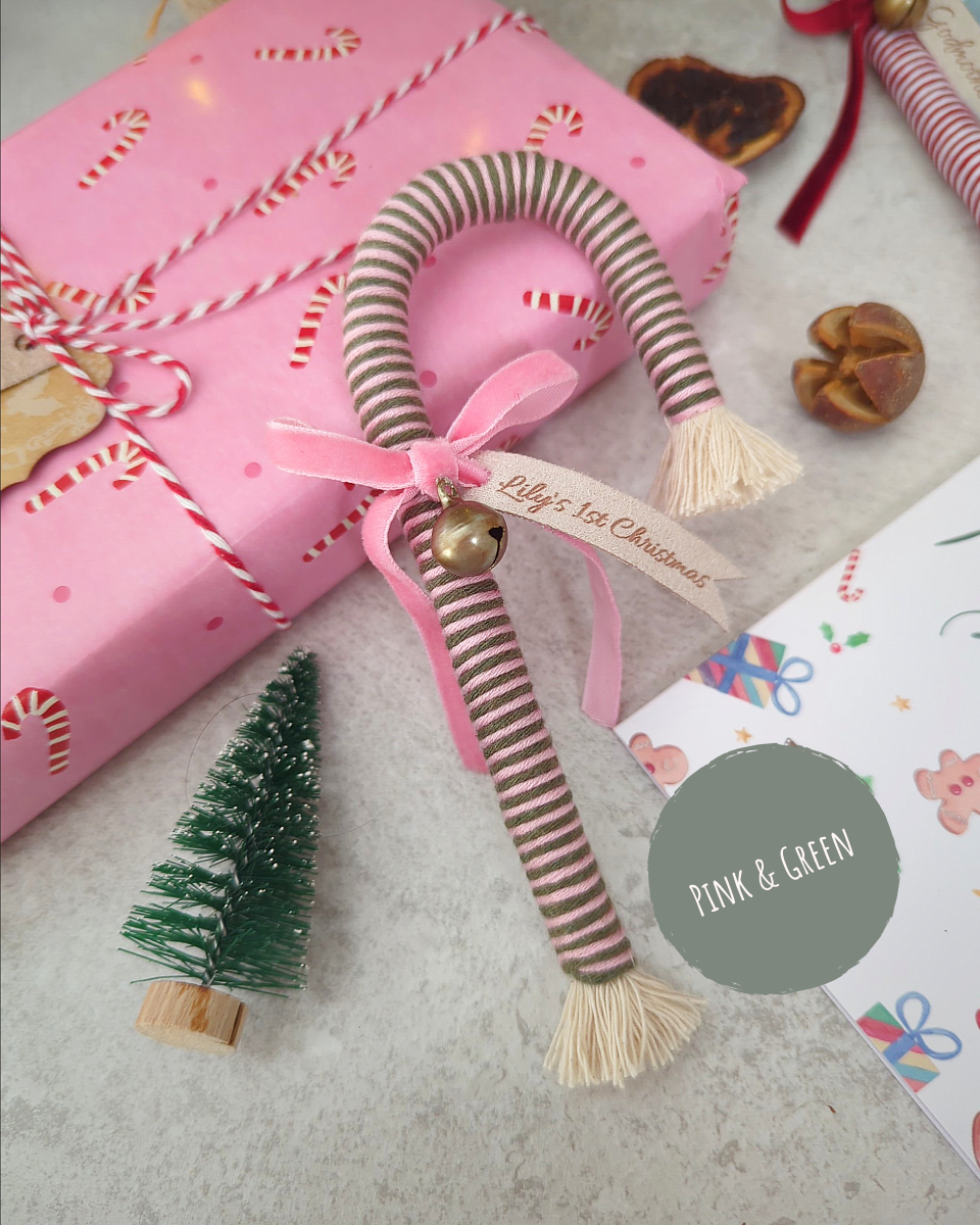 - LARGE CANDY CANE - 🎄 Personalised