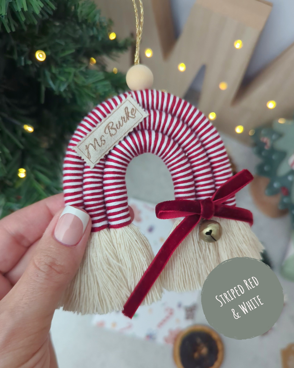- LARGE RAINBOW ORNAMENT - 🦌 Personalised