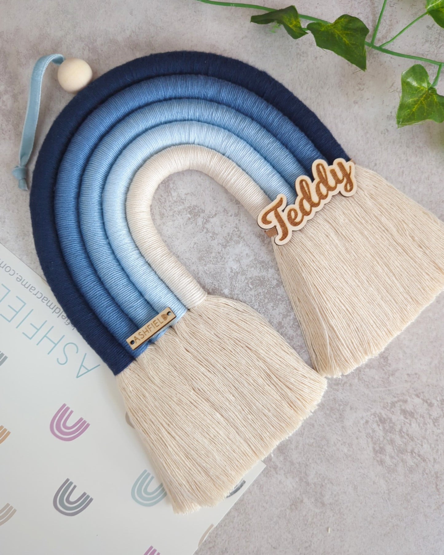 'Bluebird' Rainbow Wall Hanging