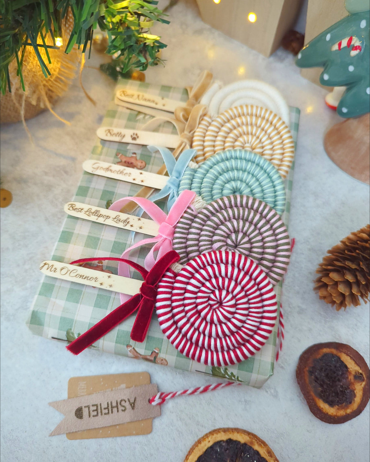 - LOLLIPOP ORNAMENT - 🍭 Personalised