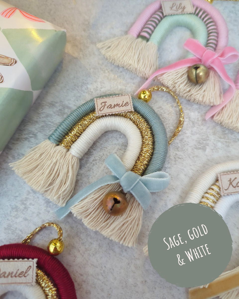 - MINI RAINBOW ORNAMENT -  🎄Personalised